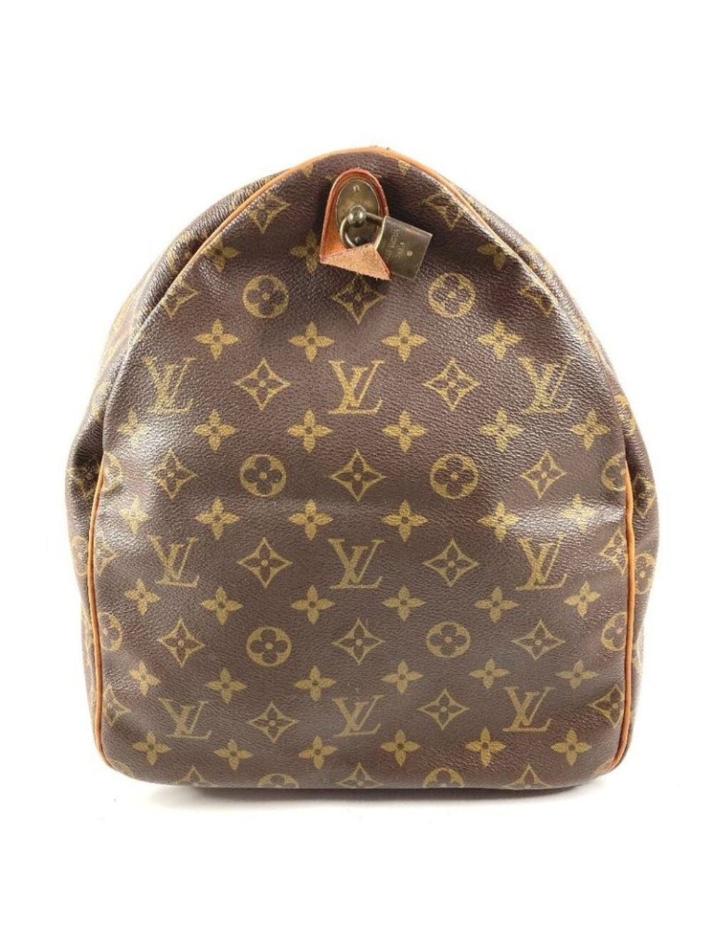 Louis Vuitton Boston Bag Keepall 55 Debeso Monogram Canvas Brown - Picture 3 of 9